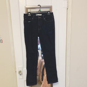 Levi’s dark skinny jeans
